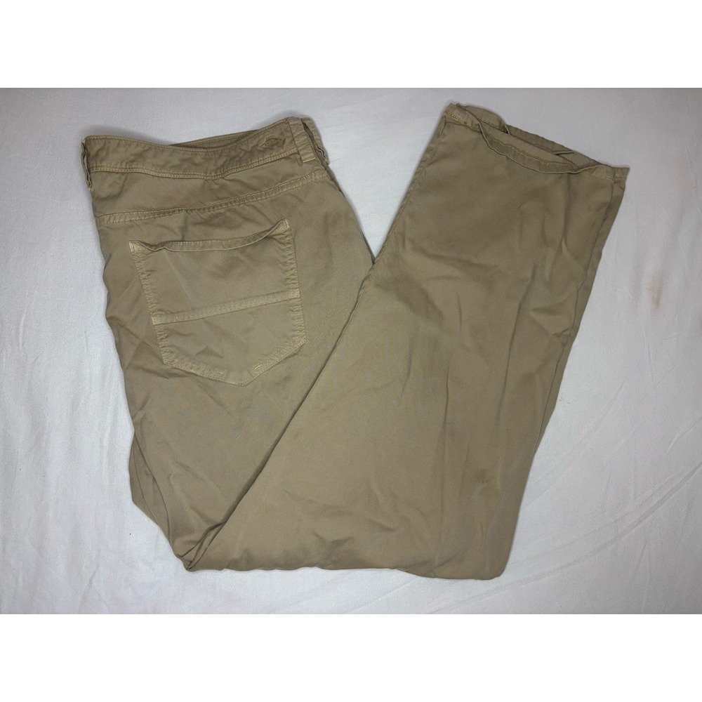 Tommy Bahama Khaki Chino Pants Men's 42x30 Stretch Pima Cotton, Modal, & Spandex